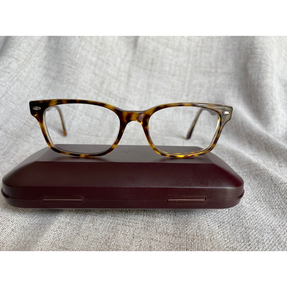 Ray-Ban RB 5286 5082 Tortoise Havana Rectangular Eyeglasses Frames 51-18 135